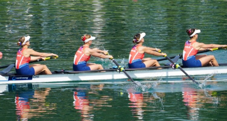 Chile brilla en la Copa del Mundo de Remo con el oro en el cuatro sin timonel femenino
