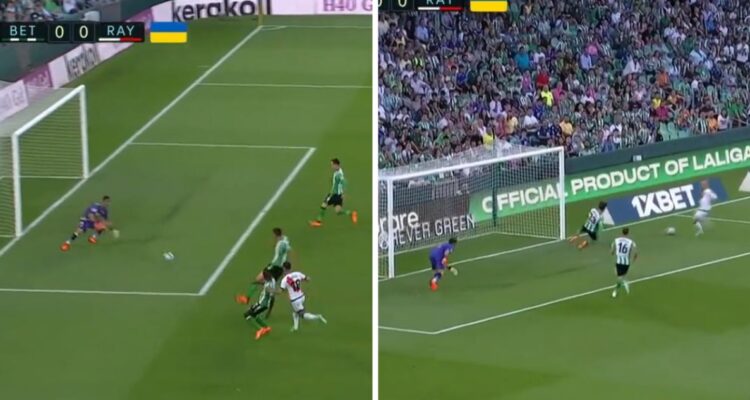 Claudio Bravo salvó al Betis en los primeros minutos.