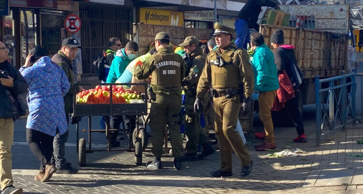 Comercio ilegal en Talcahuano