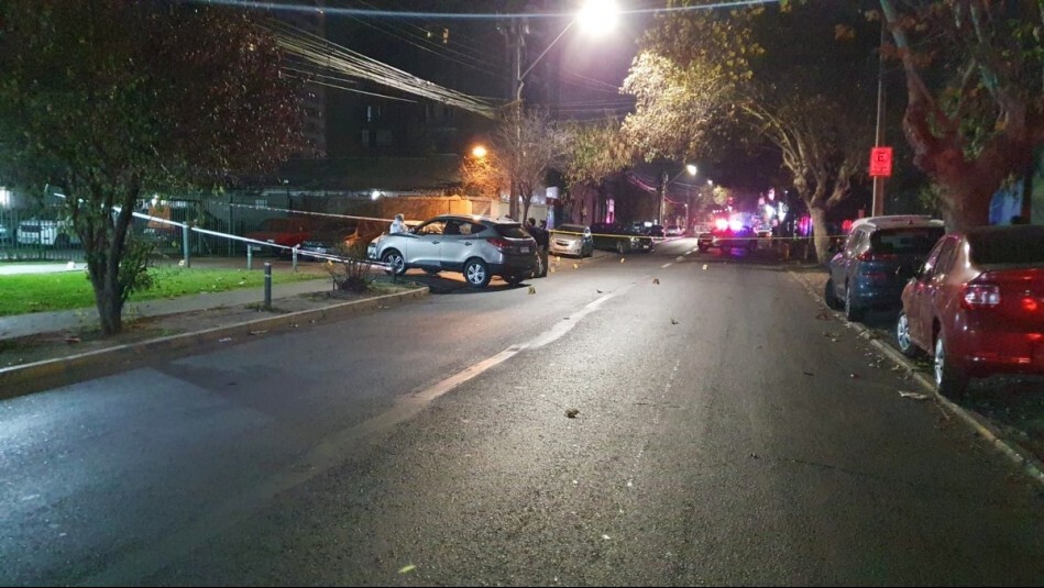 Personal PDI indagando homicidio en San Miguel