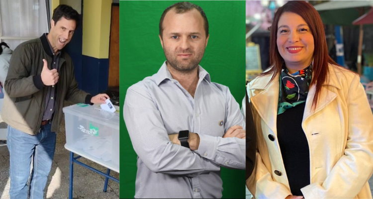 Proyección Bío Bío: Luis Silva y Jorge Ossandón (REP) serían electos en la RM junto a Karen Araya (PC)