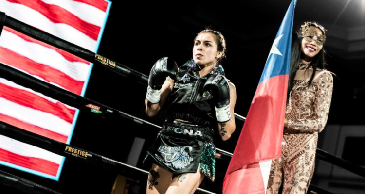 Daniela Asenjo sorprende realizando seminario para masificar el boxeo en Chile.