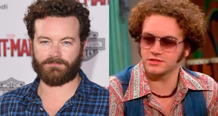 Danny Masterson (izquierda) y como Steven Hyde en That 70s show