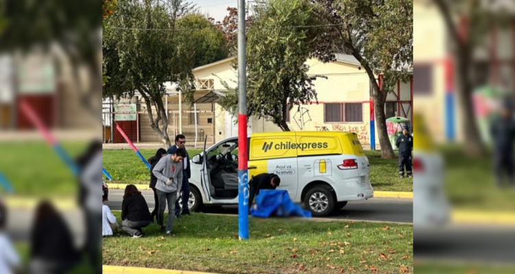 Intersección en Maipú donde ocurrió el robo frustrado, tras disparos de detective, dando muerte a un delincuente.
