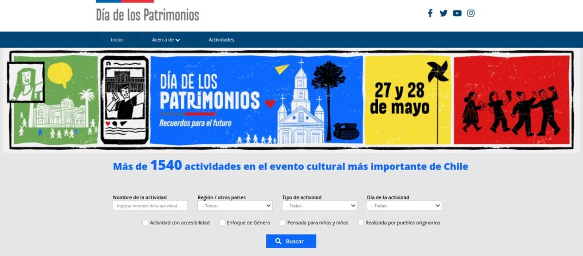 Todas las actividades y panoramas para el Día del Patrimonio 2023 según región y comuna
