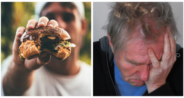 La dieta occidental fue identificada como un factor de riesgo para desarrollar Alzheimer.