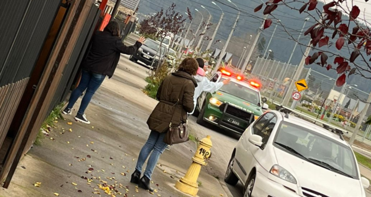 Hombre resulta con heridas en su cabeza tras violento intento de portonazo en Coronel: sujetos huyeron