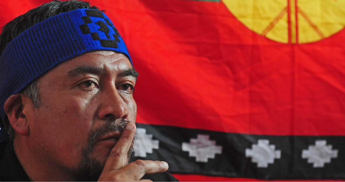 Llaitul dice que el “gobierno está a tiempo de prevenir la escalada del conflicto mapuche”.