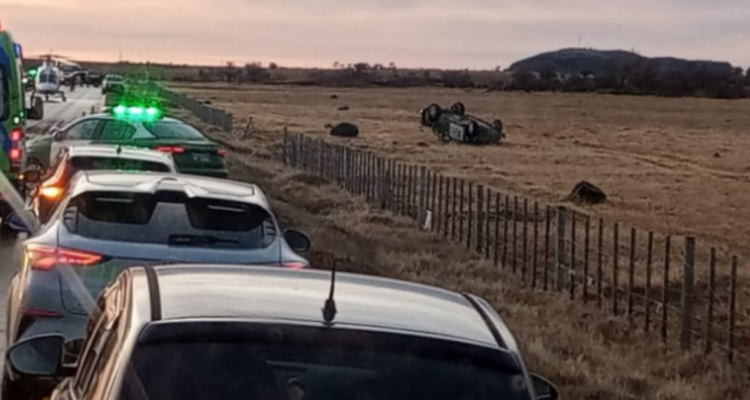 dos carabineros lesionados