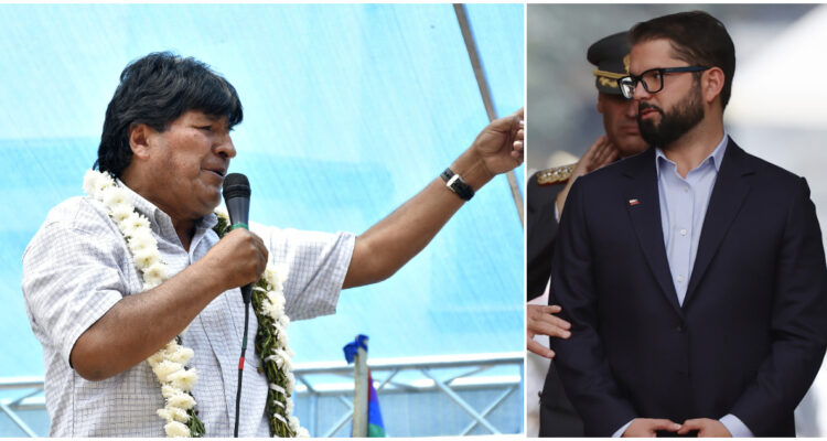 La dura crítica de Evo Morales a Boric Olvida que Allende fue víctima de intervencionismo de la CIA