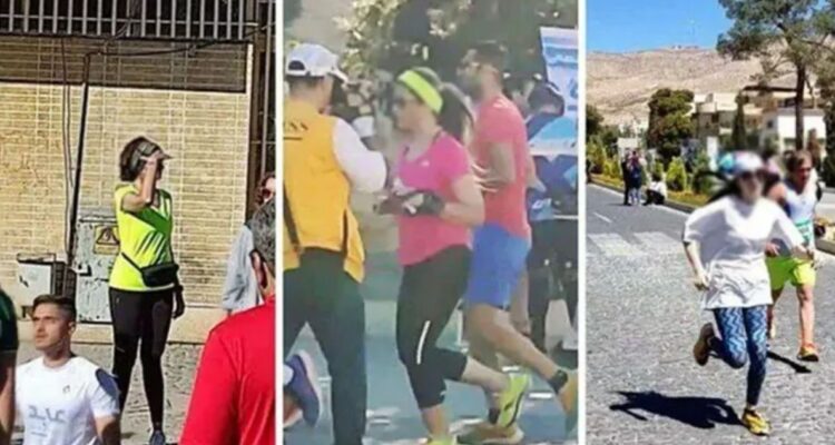 Mujeres sin velo en una carrera en Shiraz han provocado un terremoto en el Atletismo de Irán.