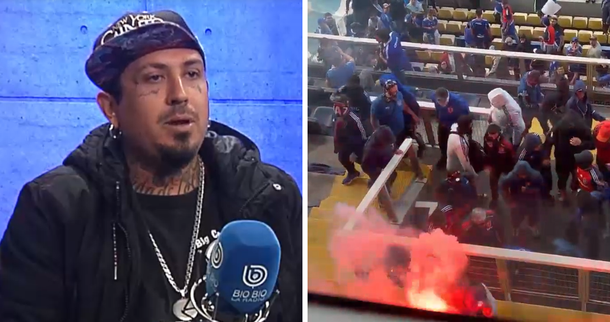 Exbarrista de la U de Chile