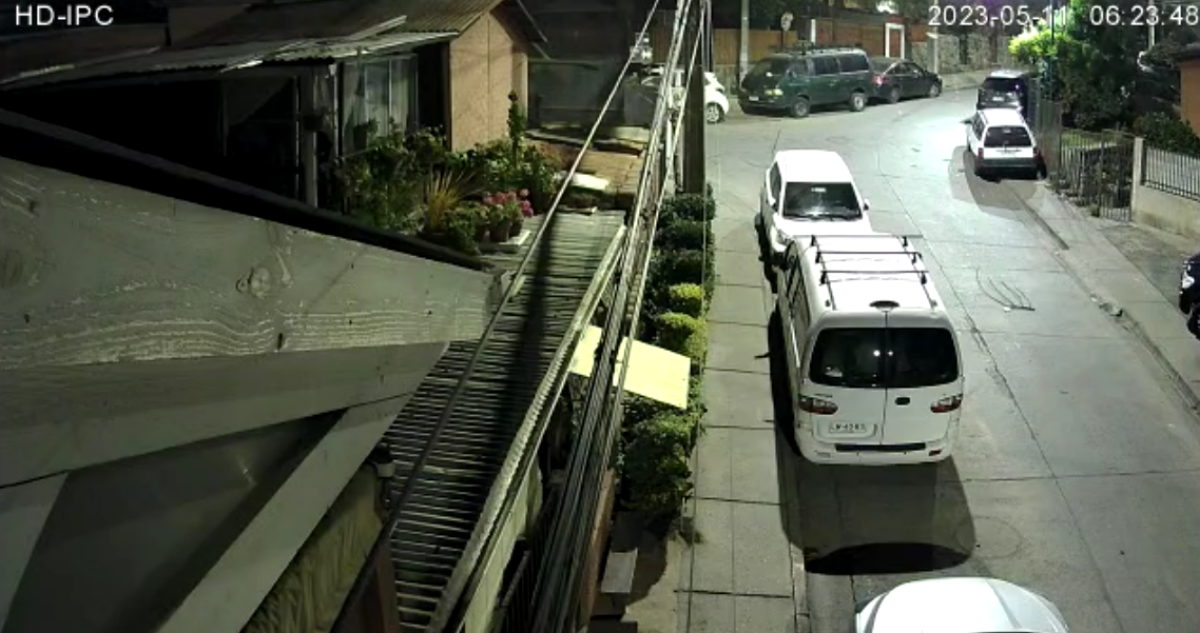 VIDEO | Cámara grabó el momento exacto de la explosión en Lo Barnechea