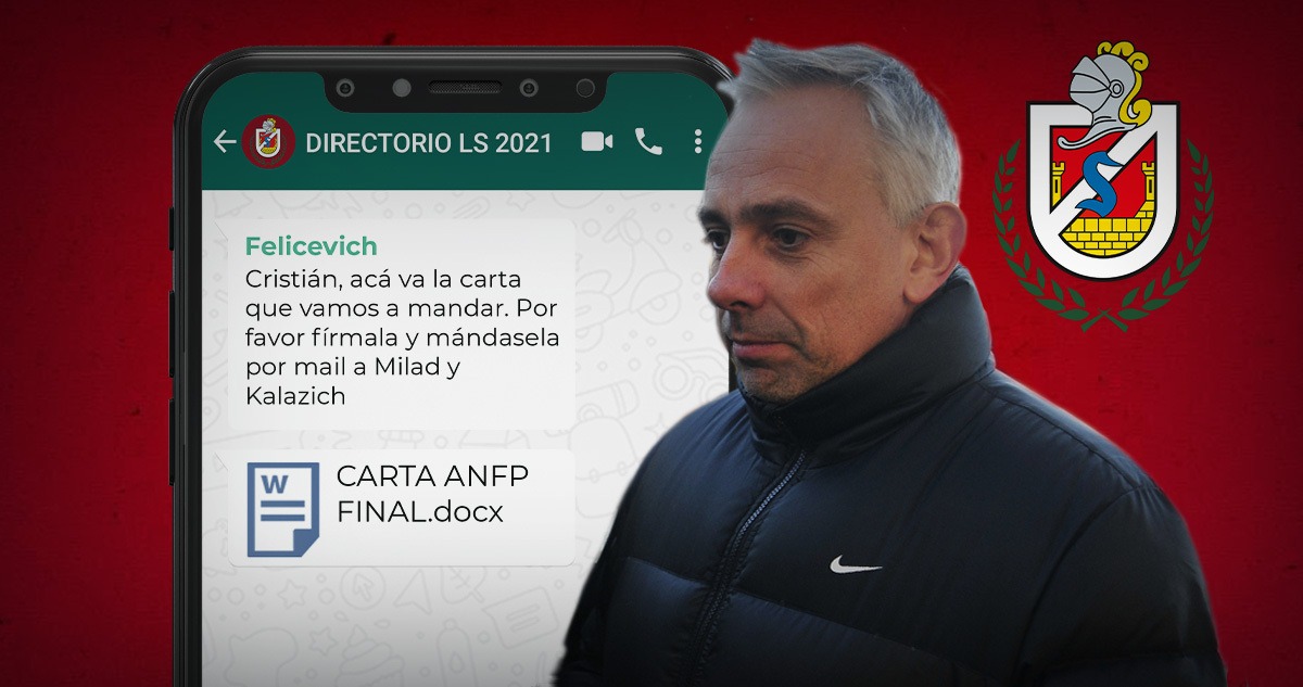 Fernando Felicevich y los chat de whatsapp relativos a la administración del Club Deportes La Serena