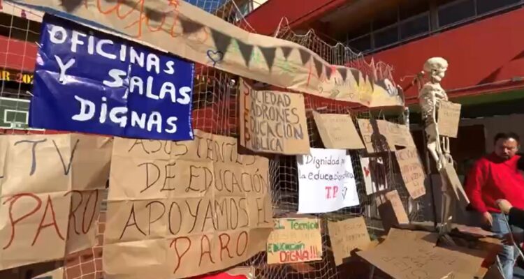 “Falta de insumos y deficiencias estructurales”: paralizan actividades en Liceo Técnico de Valparaíso
