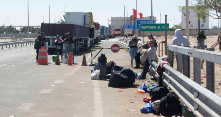 frontera Chile con Perú