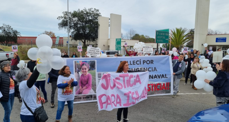 protesta Hospital Naval