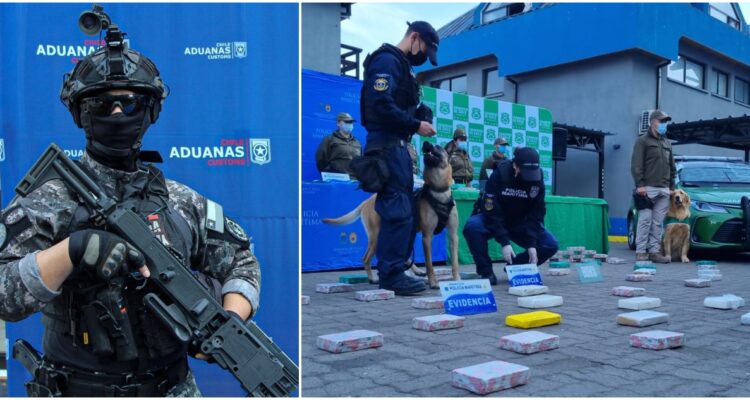 Droga incautada en puerto de San Antonio