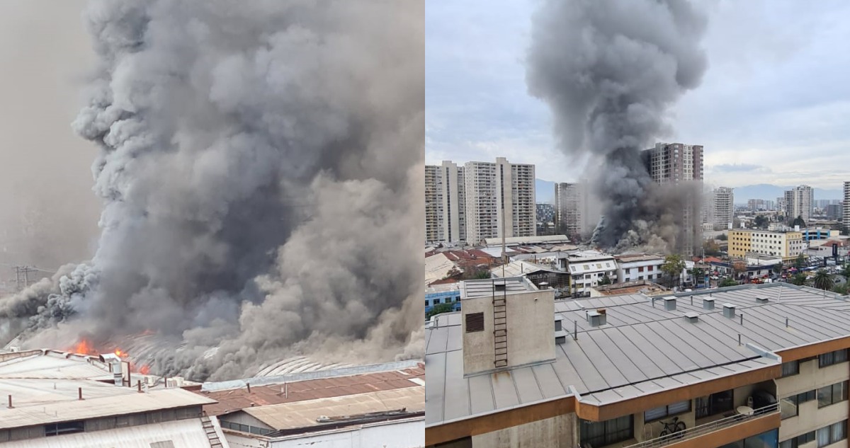 Incendio afecta a un cuartel de la PDI en San Miguel