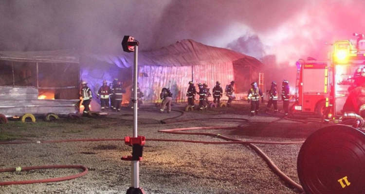incendio centro eventos Vilcún