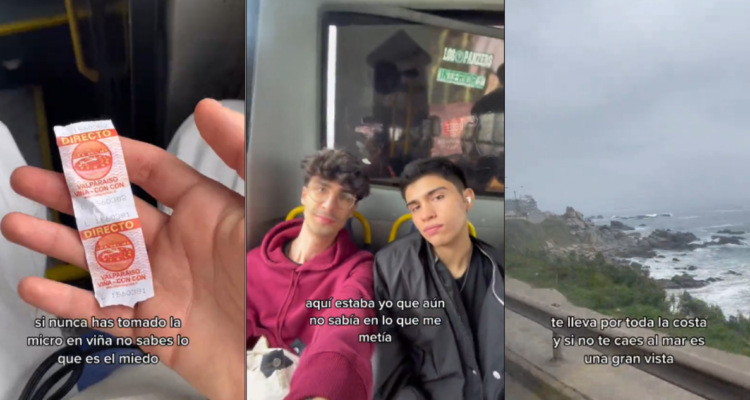 Italiano en bus por Viña del Mar