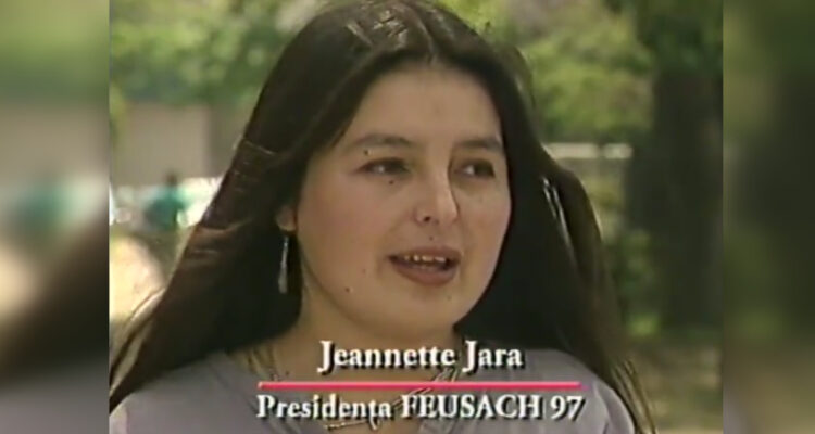 El viralizado registro de la ministra Jara durante época como dirigente estudiantil en la Usach