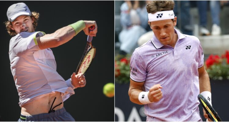 Nicolás Jarry y Casper Ruud