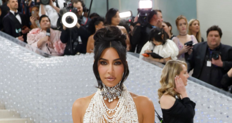 Kim Kardashian en Gala MET