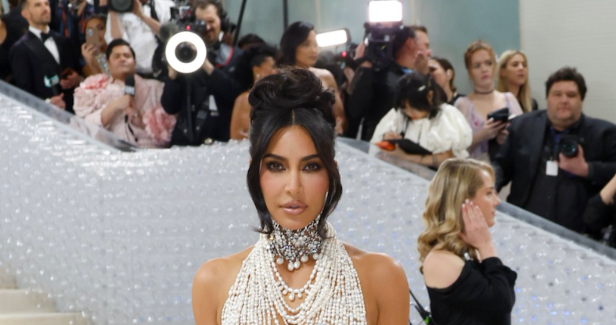 Kim Kardashian en Gala MET