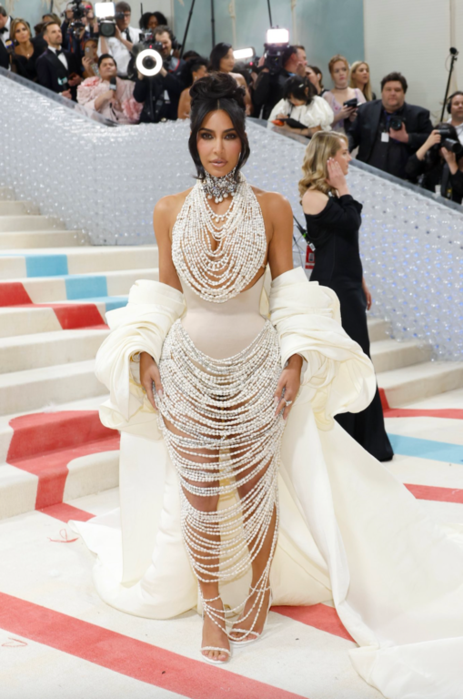 Kim Kardashian en MET Gala