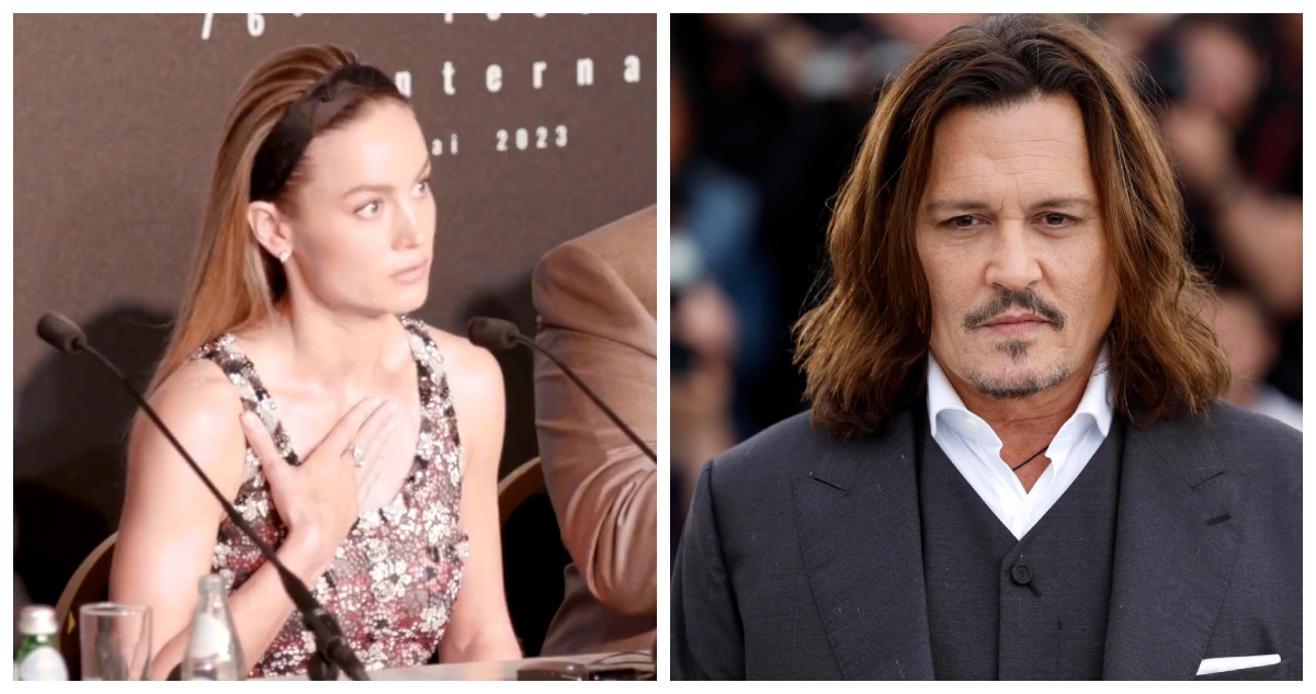 La incómoda pregunta que respondió Brie Larson sobre la presencia de Johnny Depp en Cannes
