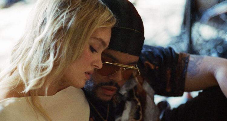 Los protagonistas de The Idol, Lily-Rose Deep y The Weeknd.