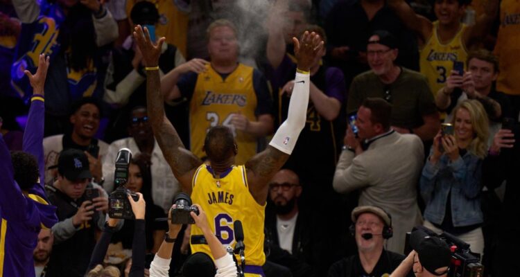 LeBron James se ilusiona en la NBA