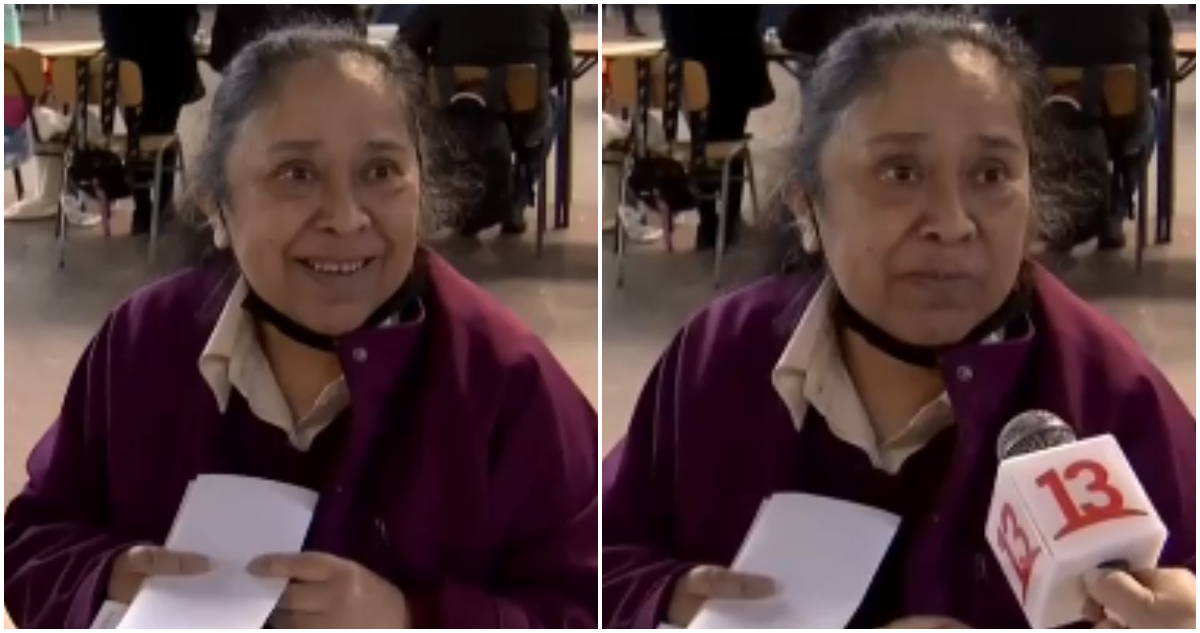 Mujer ha sido vocal de mesa 12 veces