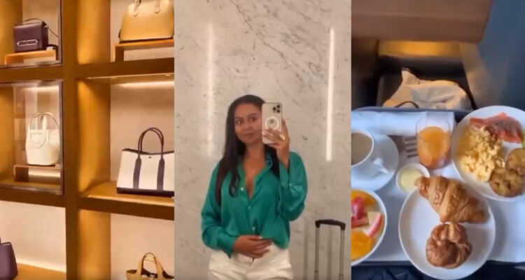 Lujoso viaje de hija de ministro de Papúa