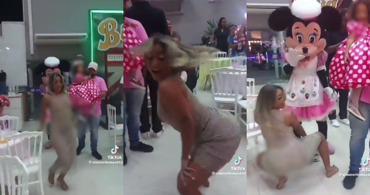 Mamá criticada por hacer twerk en cumpleaños de su hija