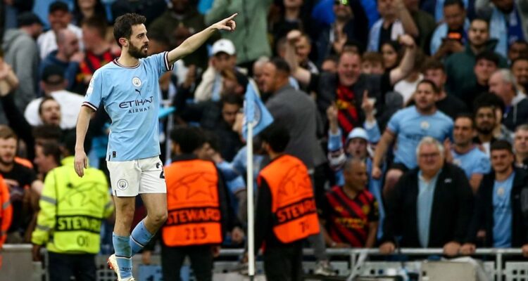 Bernardo Silva está metiendo al City en la final de Champions League.
