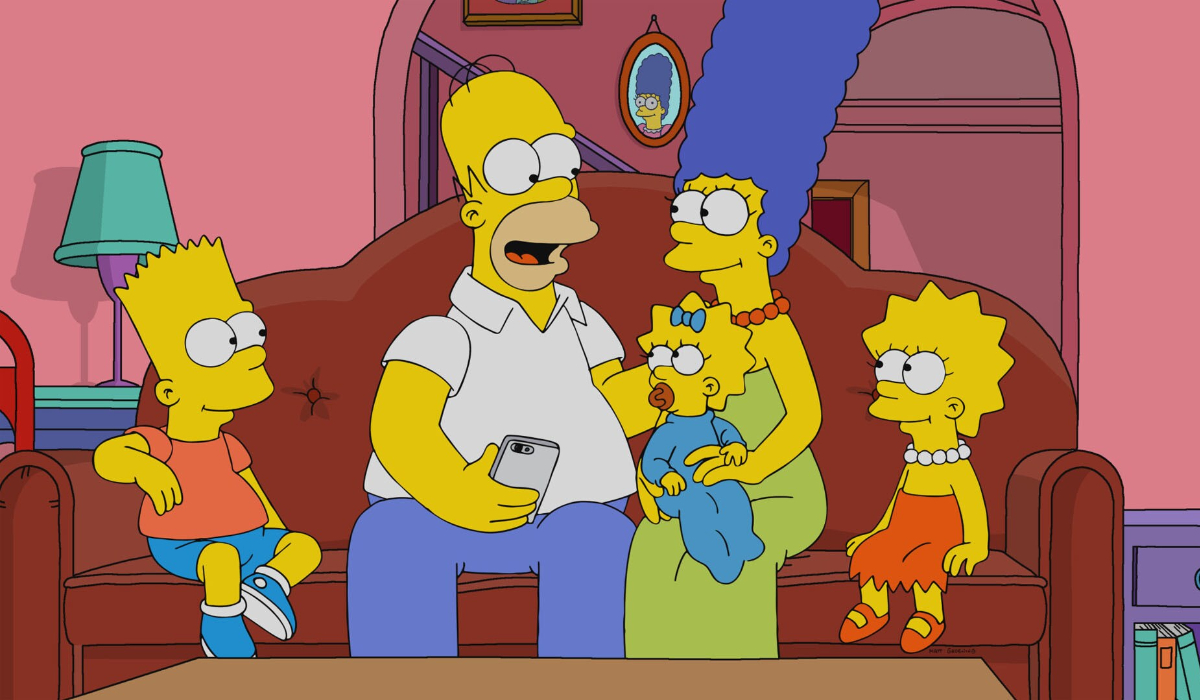 Marge Simpson y su familia