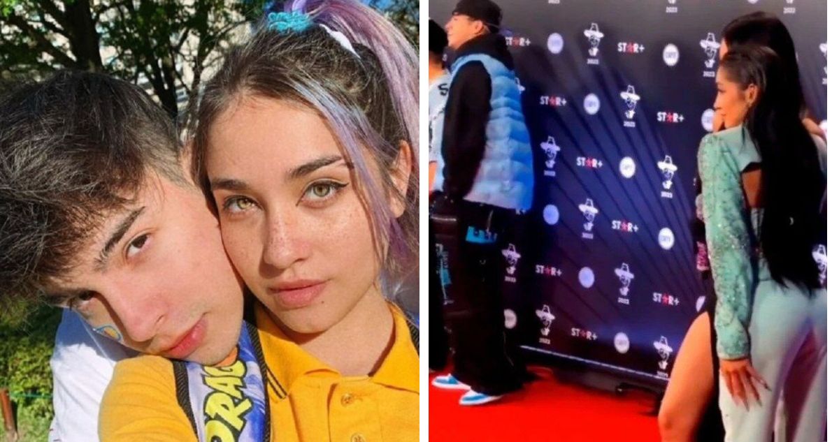 María Becerra y Rusherking fueron a Los Premios Gardel