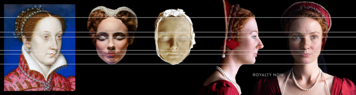 María, reina de Escocia, murió decapitada pero su rostro fue inmortalizado digitalmente en una serie de representaciones futuristas