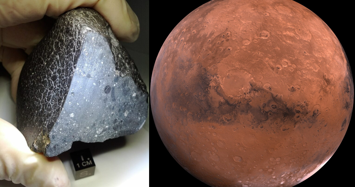 Meteoritos de Marte cayeron en la Tierra