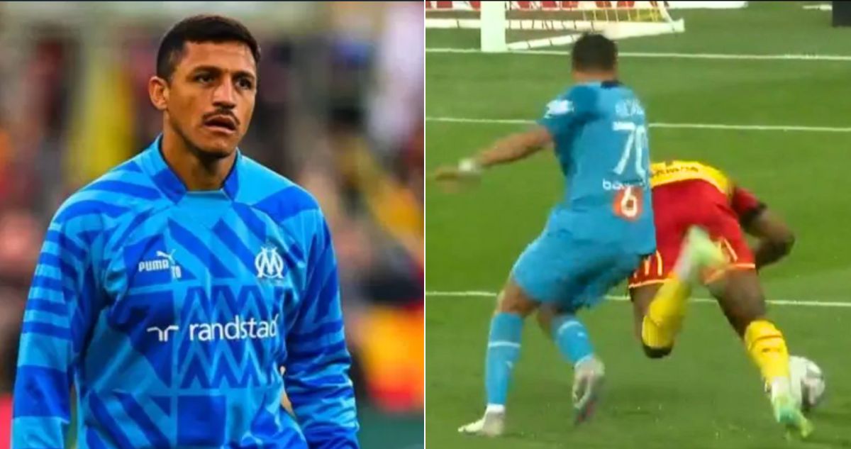 Olympique de Marsella explota y oficializa furioso reclamo tras gol anulado a Alexis Sánchez