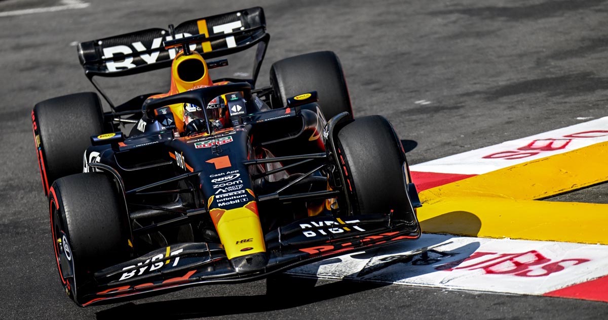 Max Verstappen se quedó con la pole en el GP de Mónaco de Fórmula 1.