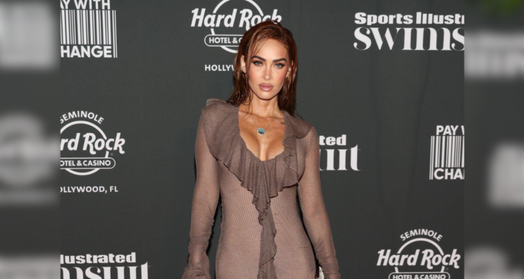 Megan Fox en lanzamiento de portada de Sports Illustrated