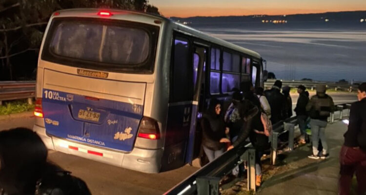 Micro falla técnica Talcahuano