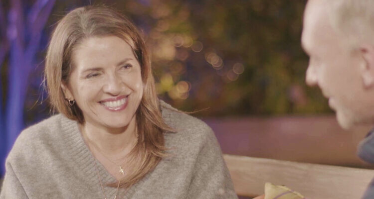 Monserrat Álvarez hablando de su relación con Martín Cárcamo.