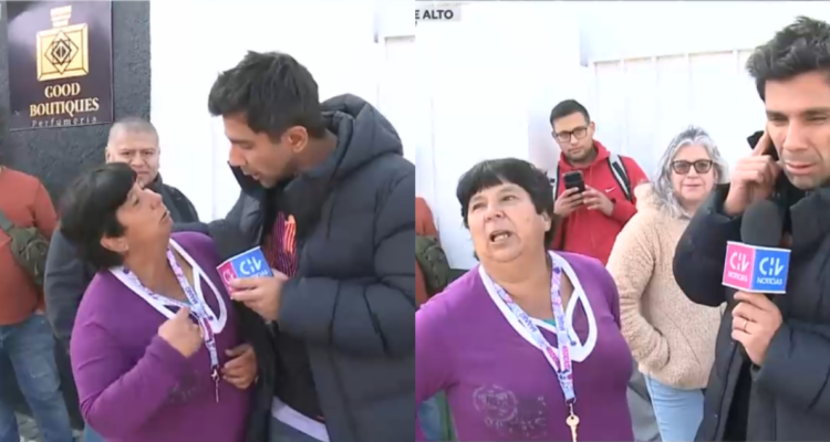 JP Queraltó junto a mujer que se negó a votar pese a multas “vine a sapear no más”