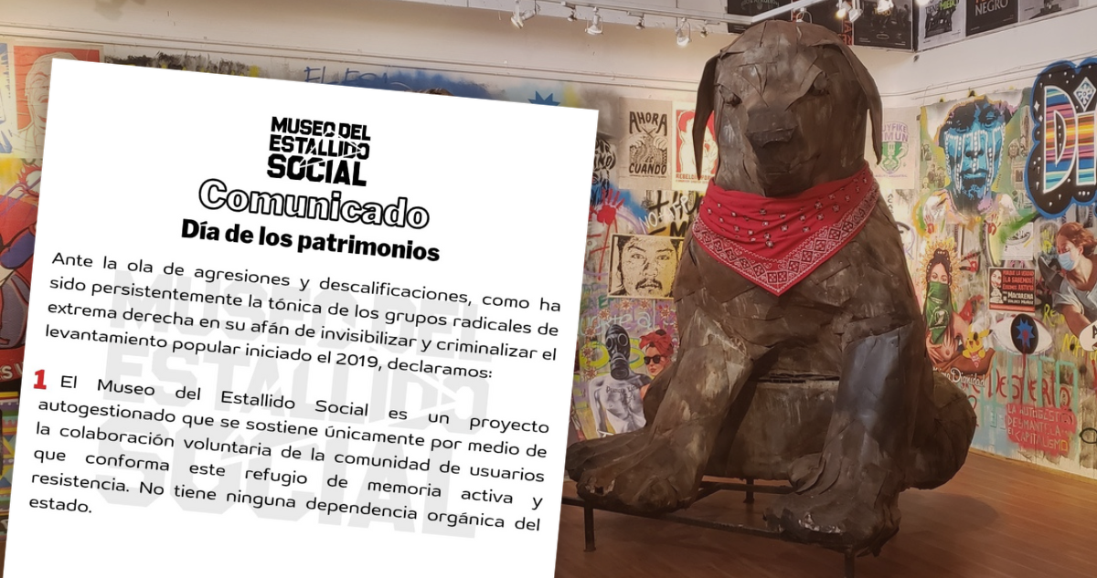 Museo del Estallido obtuvo $19 millones de fondo estatal: “No considera jamás dirección gubernamental”.