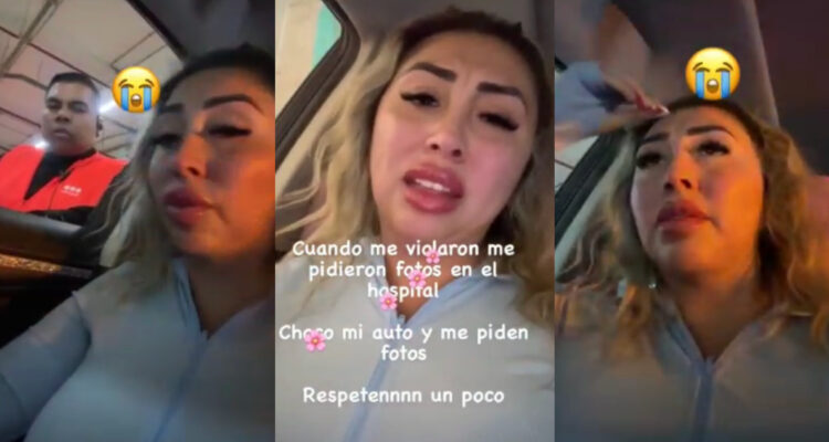 Naya Fácil lanza descargo contra sus fans tras chocar su auto