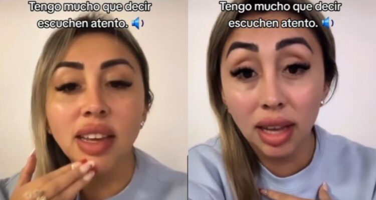 La influencer Nya Fácil hablando sobre el ciberacoso en redes sociales.